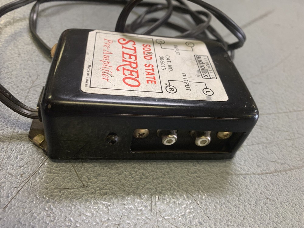 Vintage Audiotex Solid State Stereo Preamp Cat No 30-5015