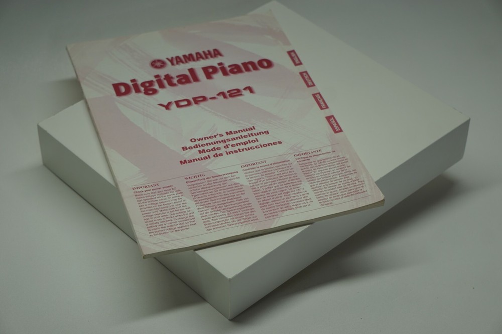 Yamaha YDP-121 Original Owner's Manual