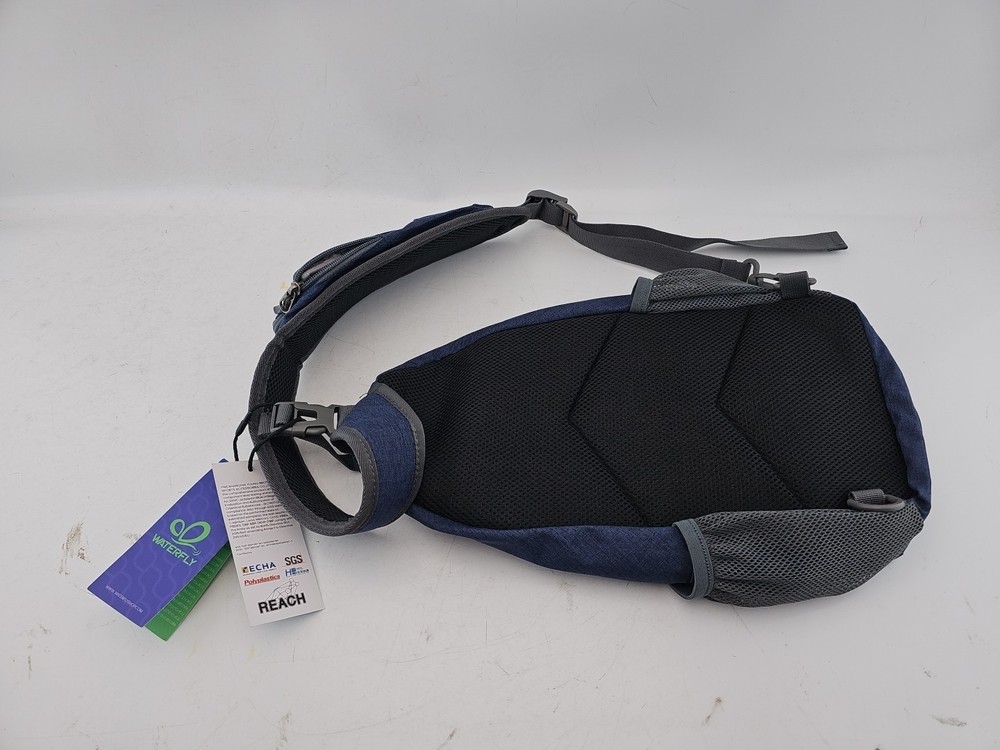 Waterfly Sling Bag Backpack Blue NWT