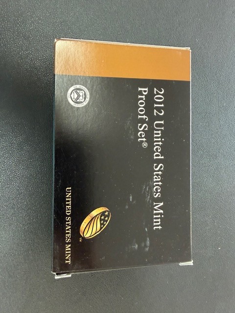 2012 US Mint Proof Set - 14 coins KEYDATE