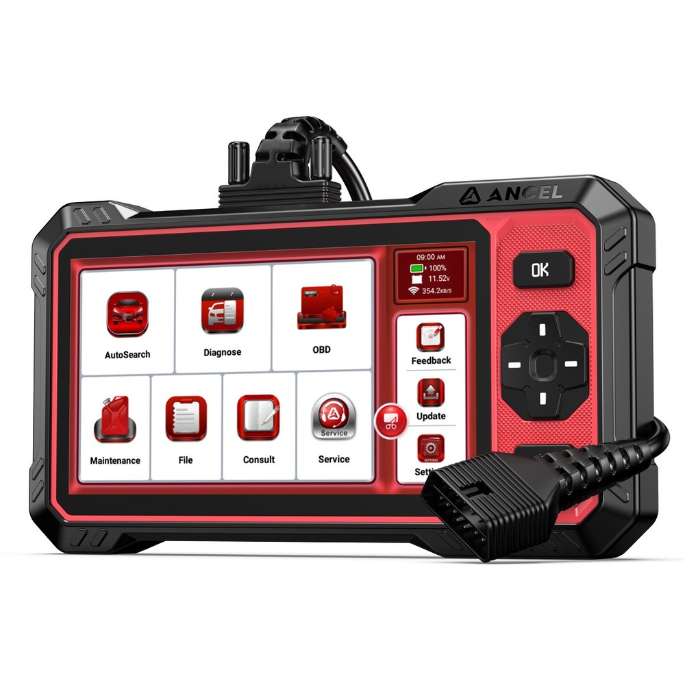 ANCEL DS400 Lite Car System OBD2 Scanner ABS SRS Auto Diagnositc Tool 7 Resets