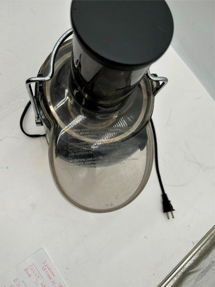 TRU-JUICER---MODEL JE2098--EXTRACTOR