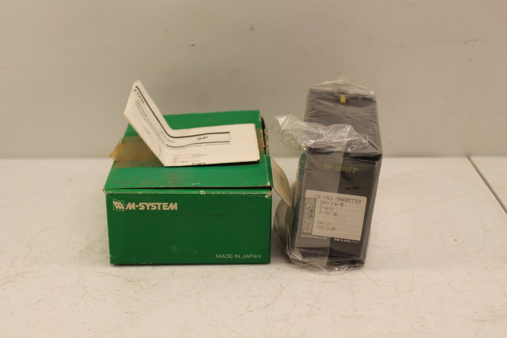M-System SP-24-R Frequency Transmitter New In Box