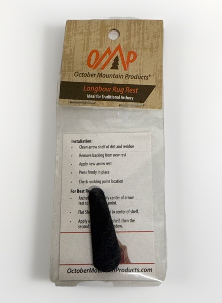 OCTOBER MOUNTAIN RUG REST LONGBOW