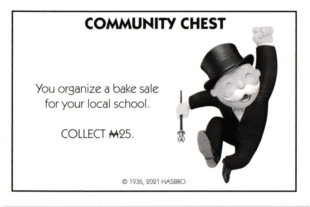 Monopoly Card Community Chest