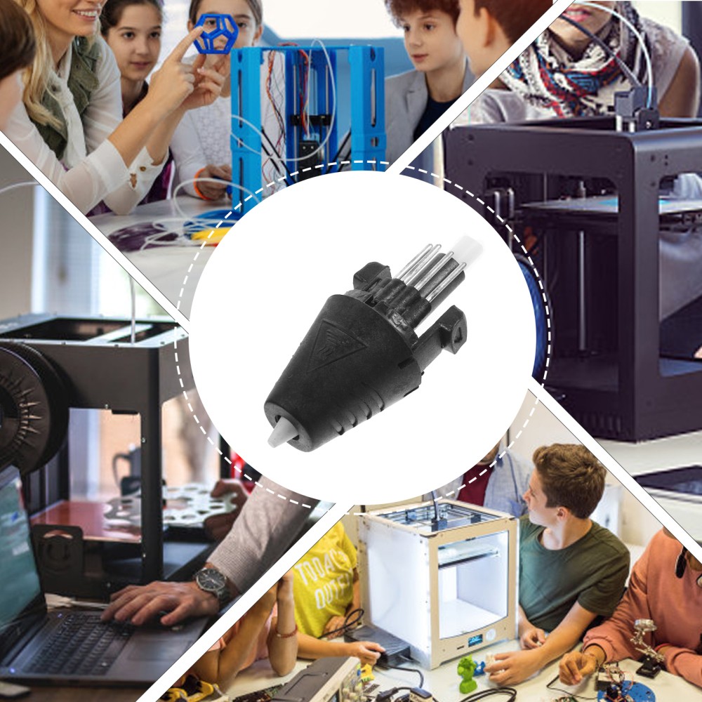 3D Printing Pen Nozzle Printer Part With Integrated Inserted Design For 1.75 mm