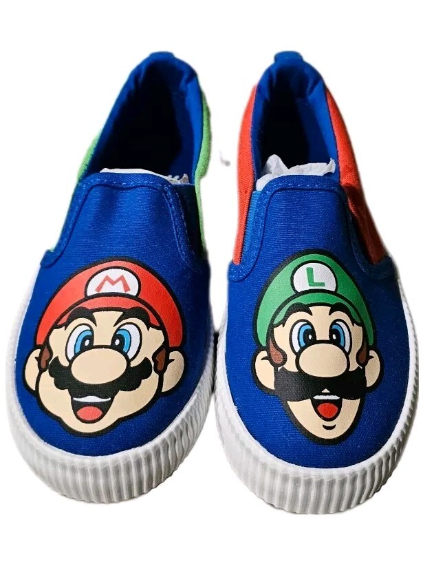 *NWT* H&M Super Mario Slip On Sneakers