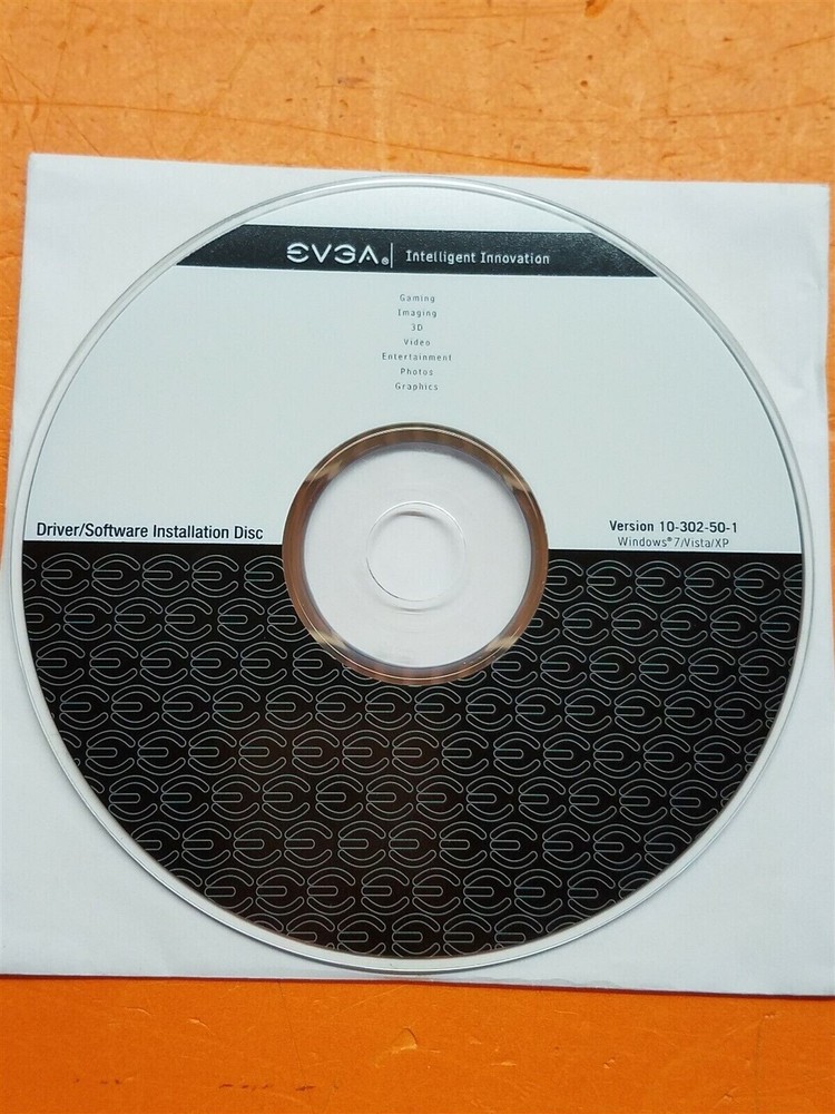 ⭐️⭐️⭐️⭐️⭐️ EVGA Intelligent Innovation Driver/Software Install CD (10-302-50-1)
