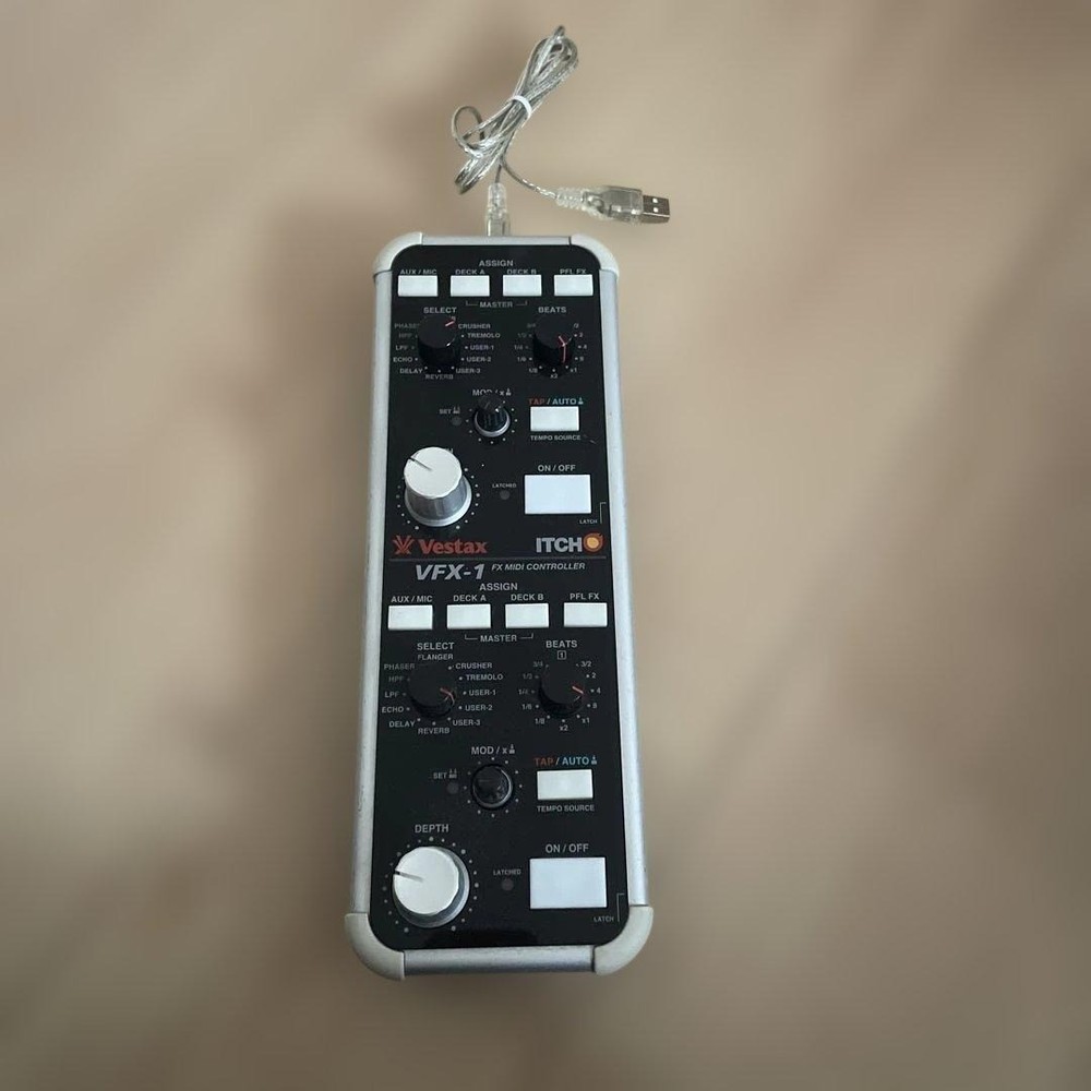 Vestax VFX-1 USB MIDI FX Controller DJ Effect Unit From Japan