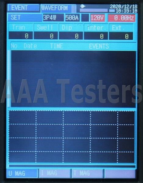 Hioki 3197 Three Phase HandHeld Power Quality Analyzer Meter