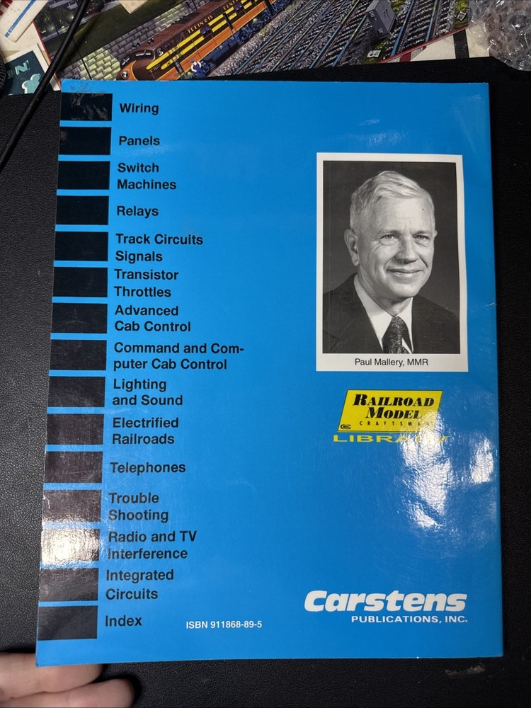 Electrical Handbook for Model Railroads V2 Advance Electrical 4TH ED Mallery