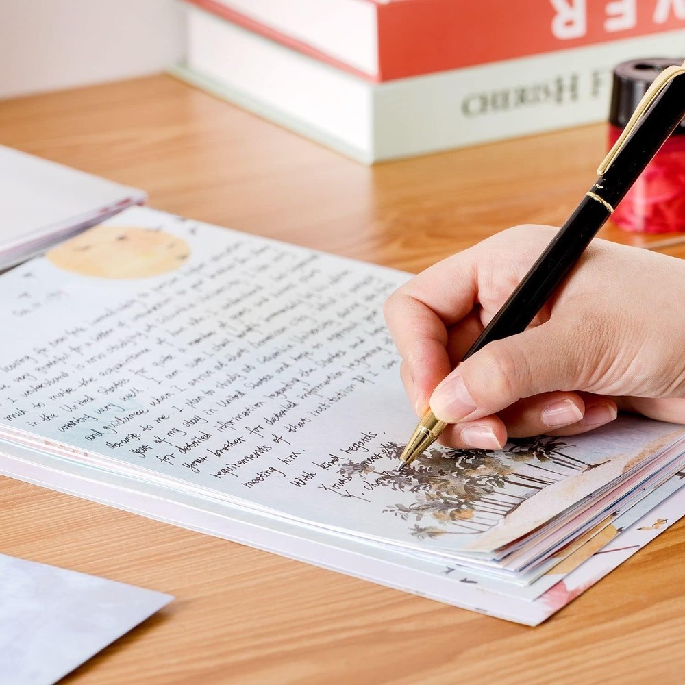 Personalized Touch: 30 Writing Papers & 18 Envelopes in Elegant Patterns