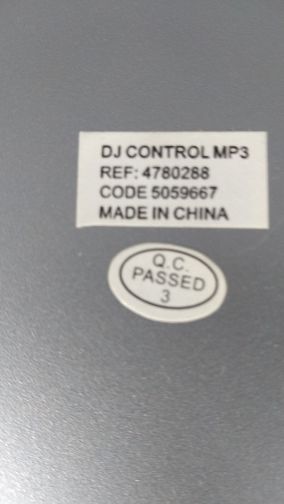 HERCULES DJ CONTROL MP3 (PLEASE READ DESCRIPTION - NO RETURNS WHATSOEVER)