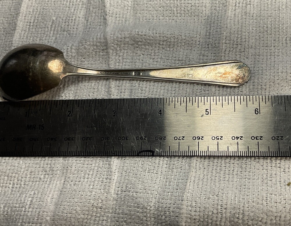 Wm Rogers IS 6” Sugar Spoon Vintage