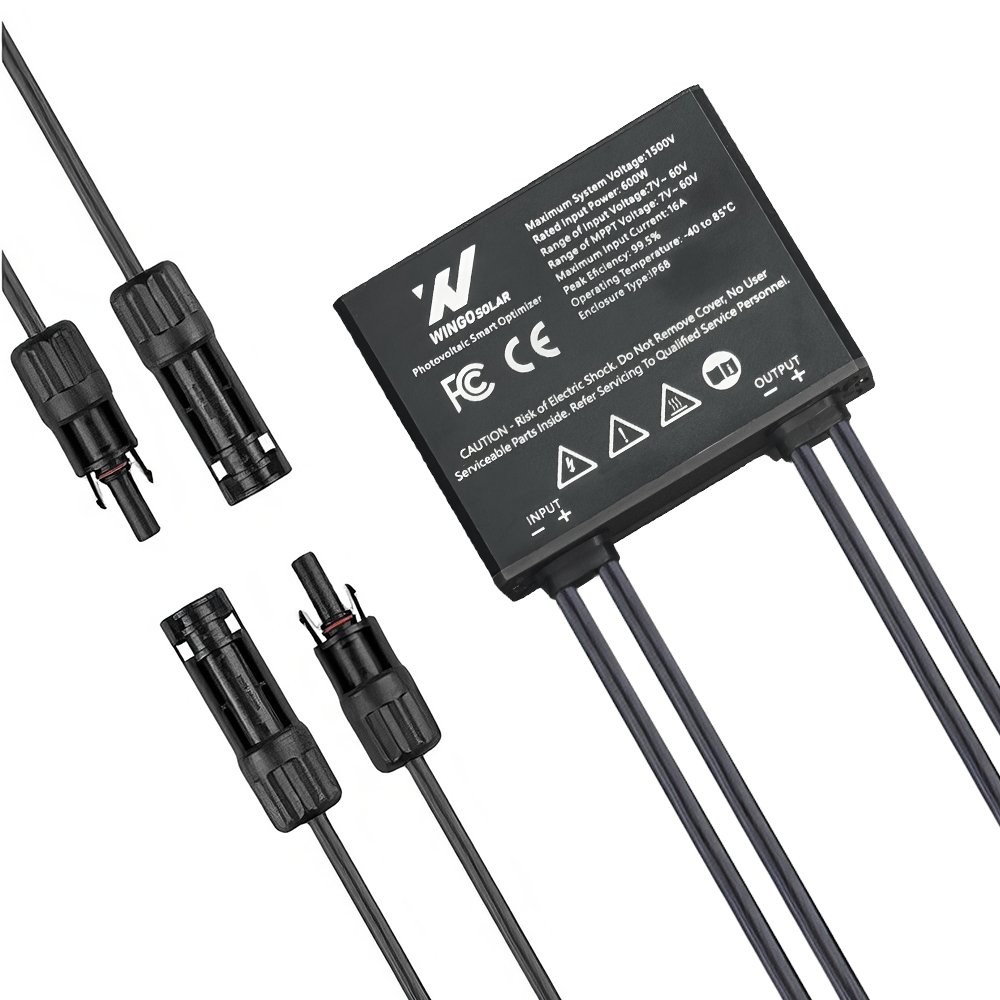 600W MPPT Solar Panel PV Power Optimizer Voltage-Limiting Anti-Hotspot Regulator