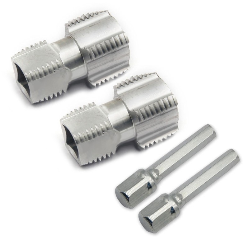 PVC Thread Maker Tool for Electric Drill,Plastic Pipe Threader 1/2inch 3/4inch