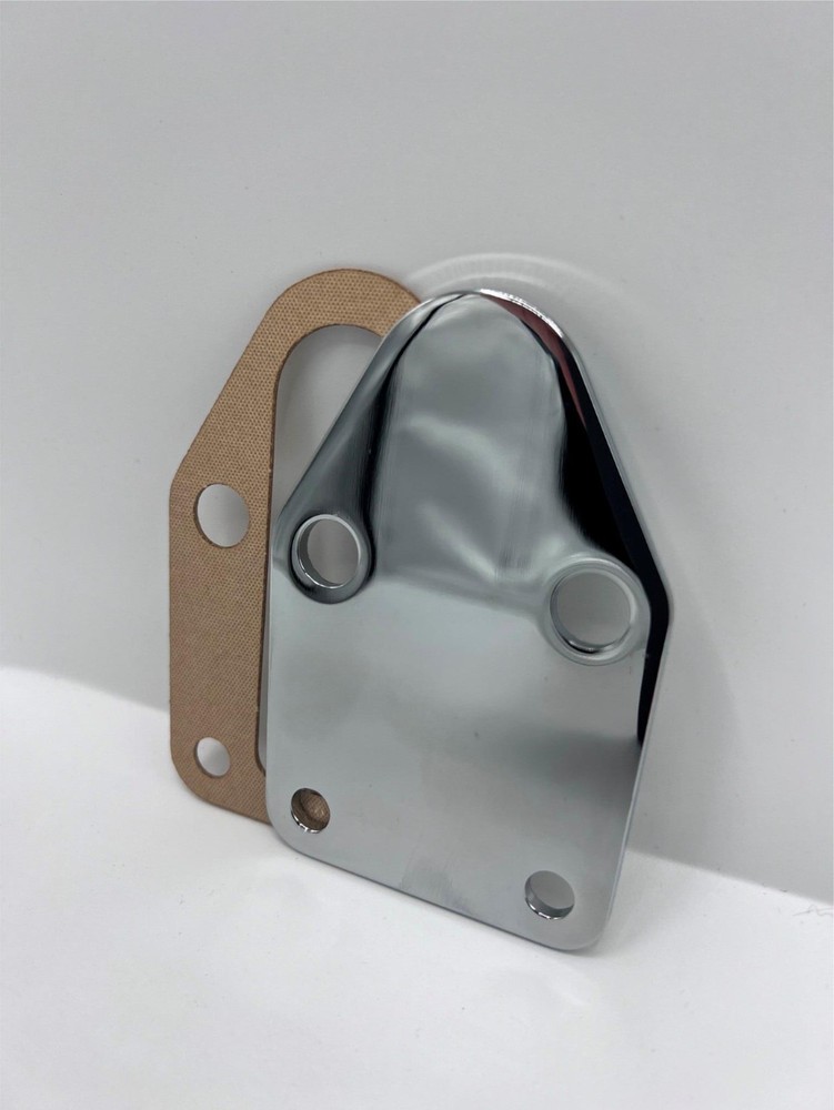 Small Block Chevy Fuel Pump Block Off Plate