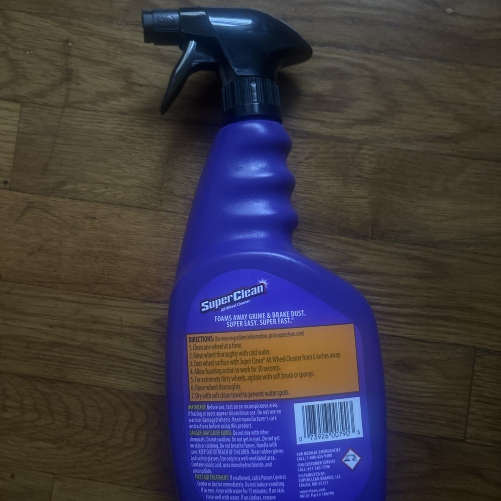SuperClean All Wheel Cleaner, 32 Oz