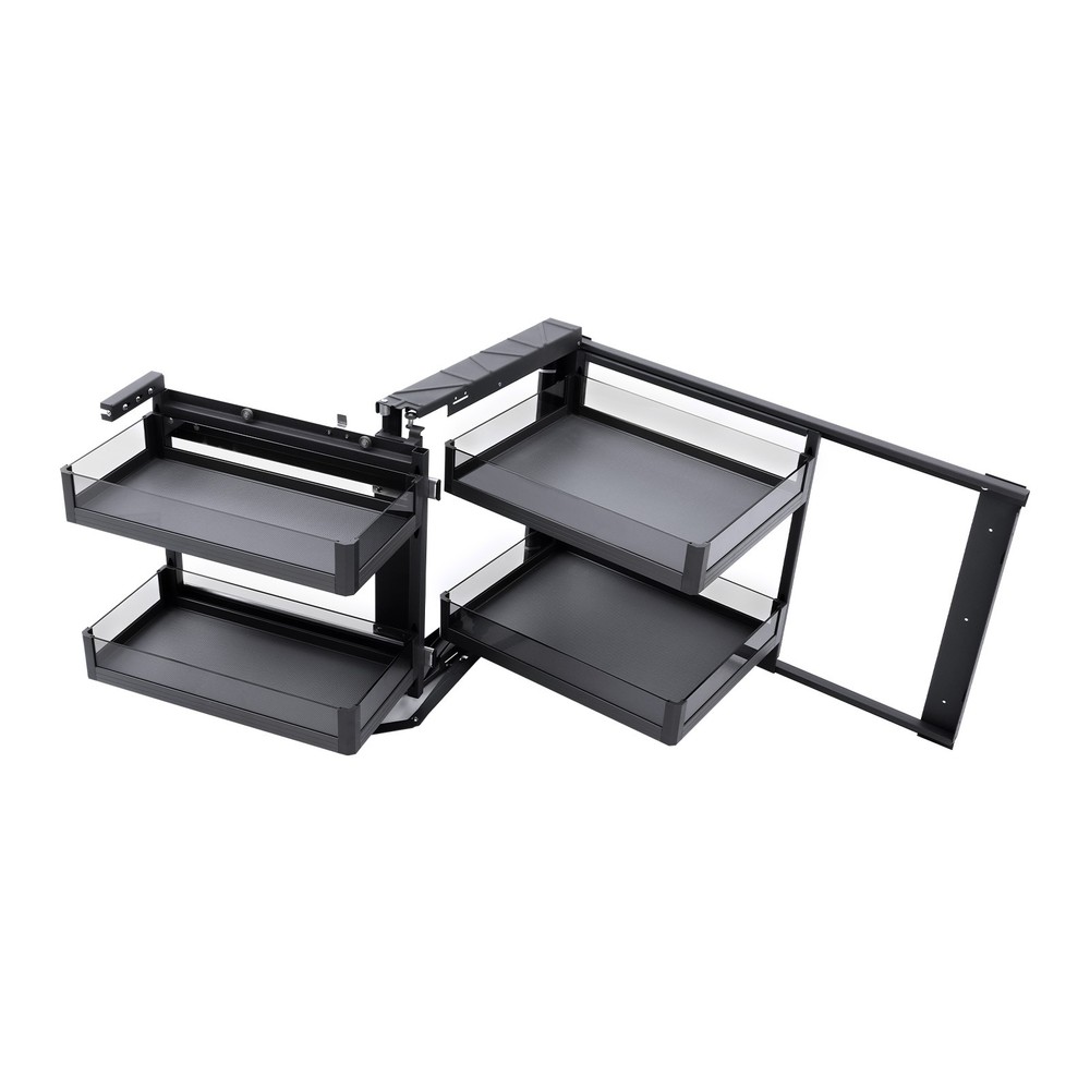 14" Blind Corner Pull Out, Universal Mount Right or Left, Soft Close, New In Box