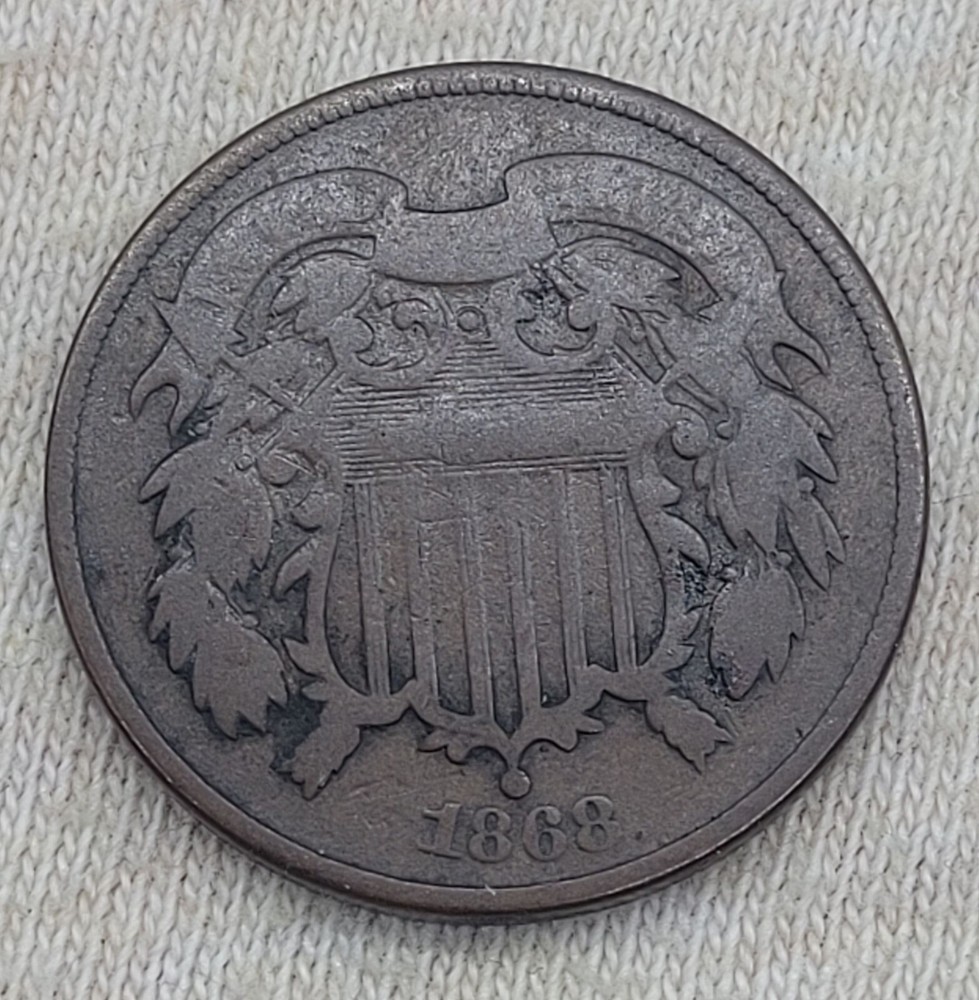 WPCoins ~ 1867 1868 1869 (3) 2¢ Cent Coins