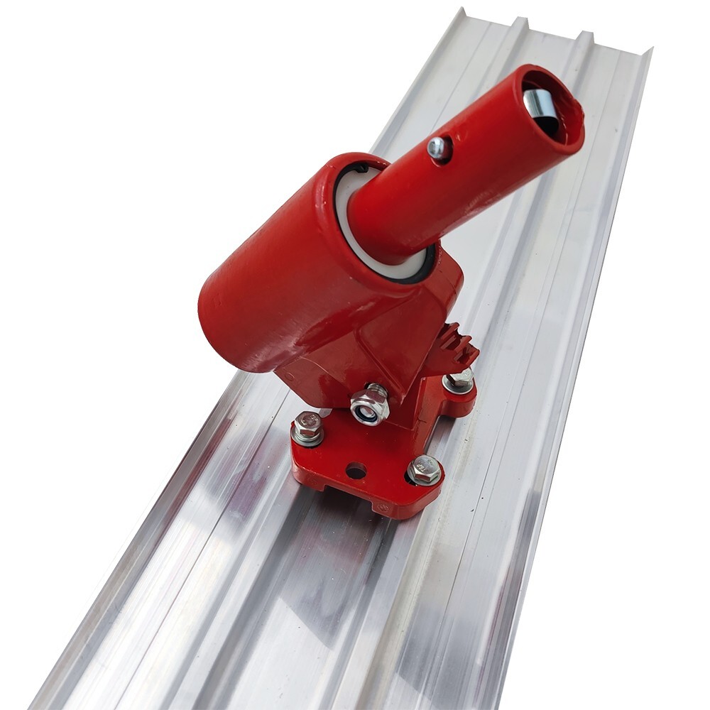 47"x7.8" Square Bull Float Concrete Cement Surface Smooth 17ft Pole Adjust Angle