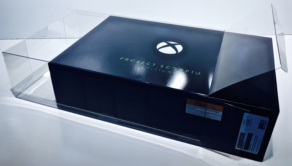 1 Console Box Protector For XBOX ONE X SCORPIO EDITION! Custom Display Case