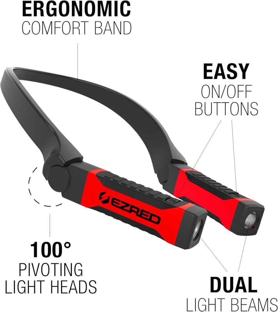 Adjustable Brightness Neck Light - Lightweight