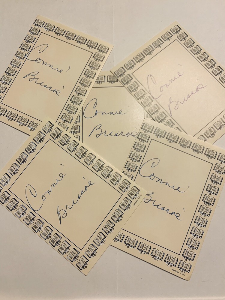 Connie Briscoe Author Signed Bookplate Autographed New