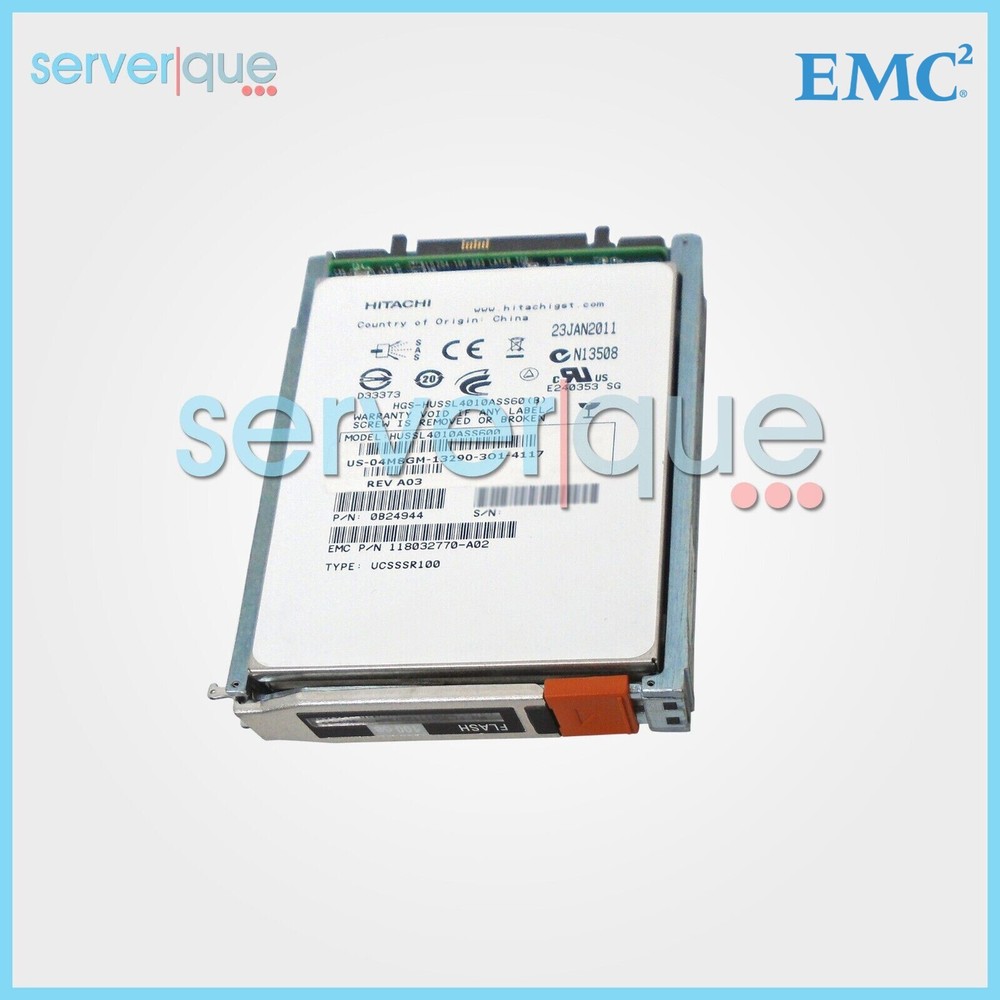 005049263 EMC 100GB 2.5-inch SAS 6Gbps Flash Solid State Drive