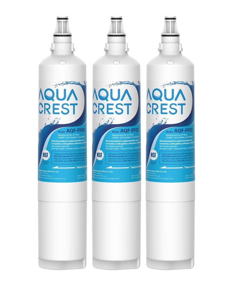 AQUA CREST 5231JA2006A Replacement for LG® LT600P® Refrigerator Water Filte...