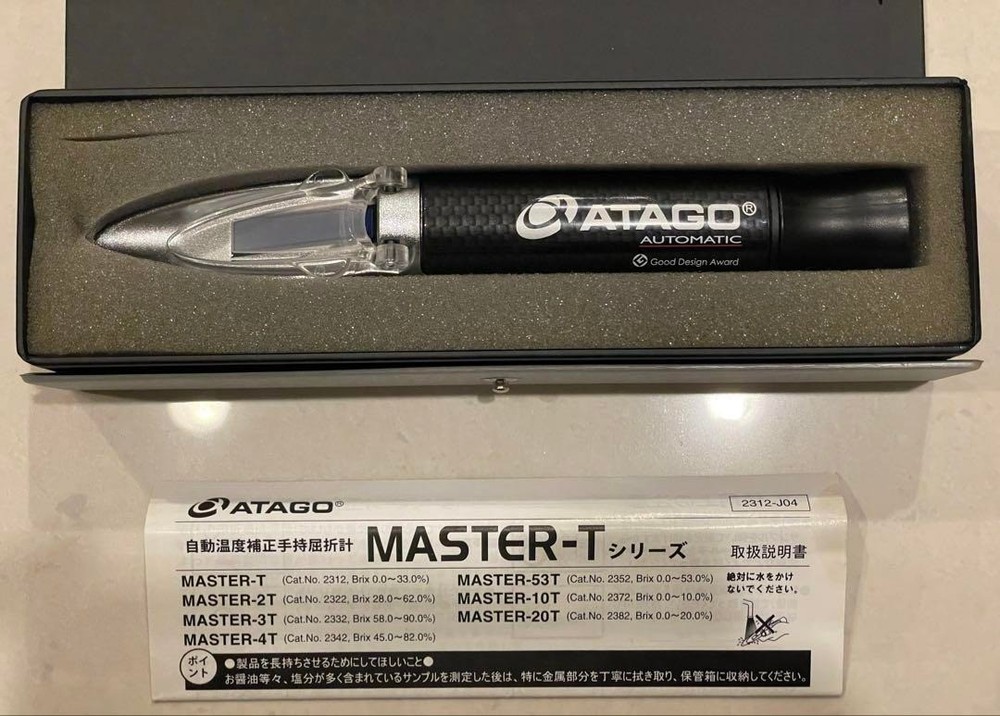 ATAGO Official Site Hand Held Refractometer MASTER-10T New