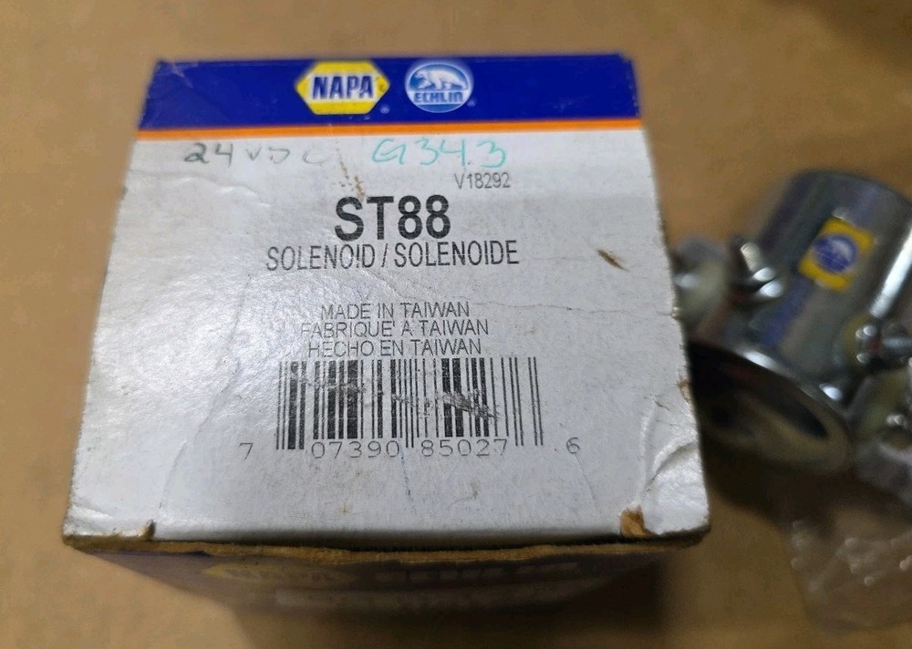 NAPA ECHLIN ST88 SOLENOID STARTER 24 VOLT