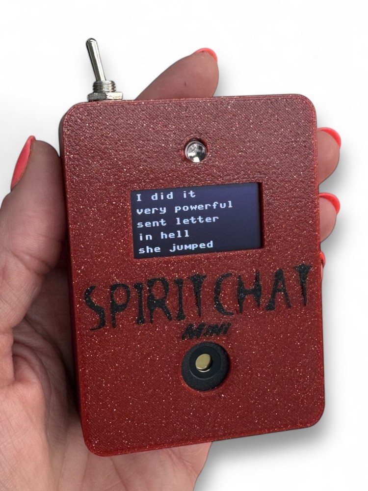 ITC Paranormal Spirit Chat Mini+ Communicating ghost alterative to Ovilus device