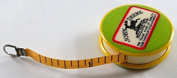 JOHN DEERE RULER / SEWING TAPE MEASURE