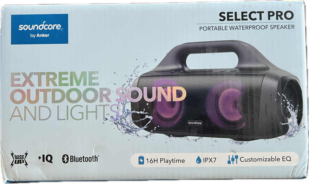 Anker Soundcore Select Pro Bluetooth Speaker - Black