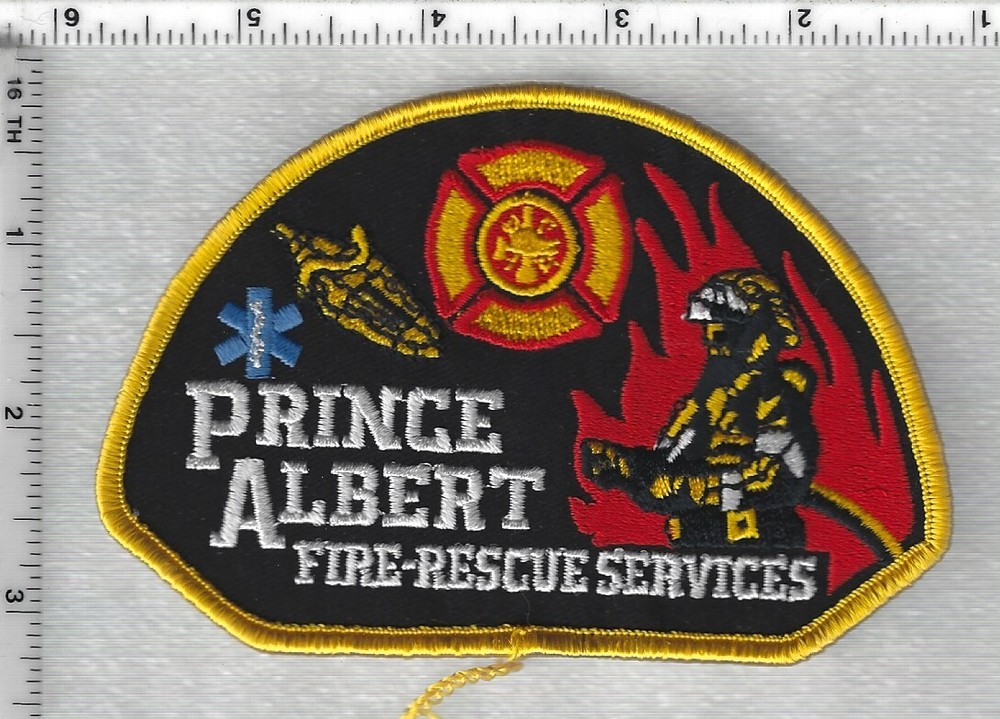 Prince Albert Fire Rescue Services  (Saskatchewan, Canada )  Shoulder Patch