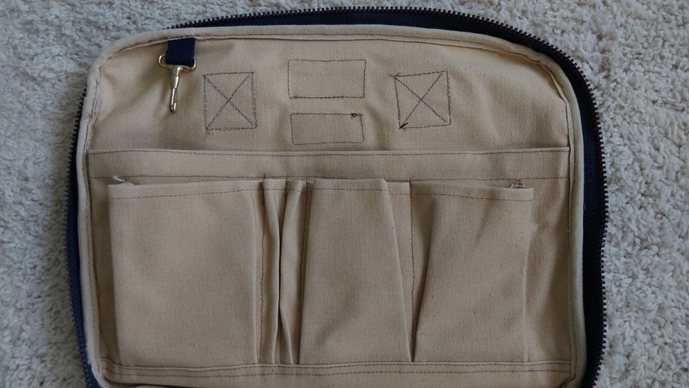 Apple Computer Inc. Original Apple Instructor Soft Sided Zippered Briefcase RARE