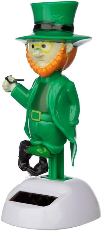 Fun Novelty Solar Pal Leprechaun