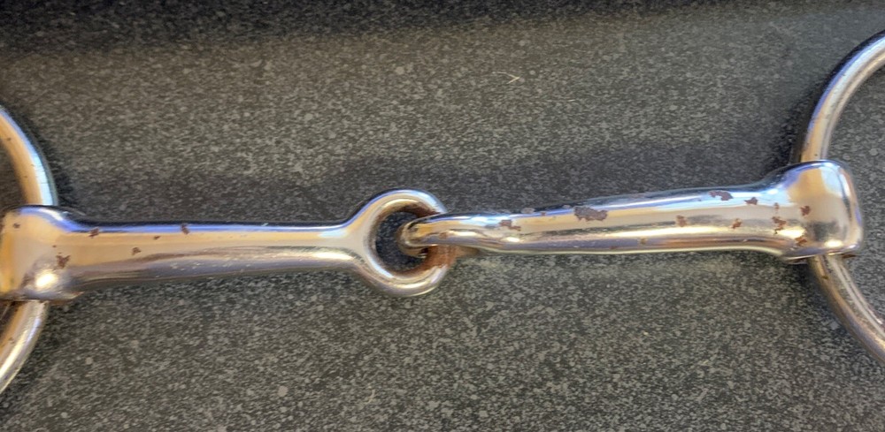 5” Loose Ring Snaffle Used Little Rust