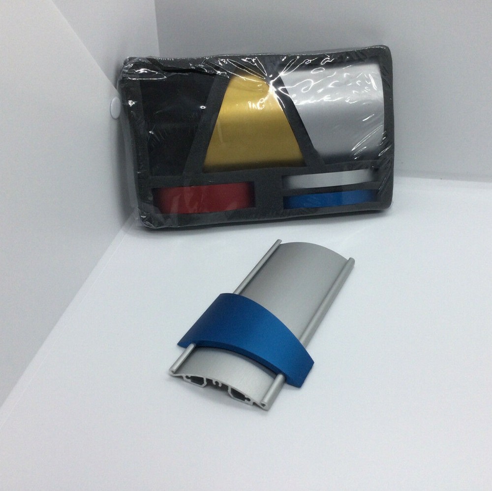 Mirtec Accentia Curved Anodized Aluminum Sign Frame Component Samples Accents