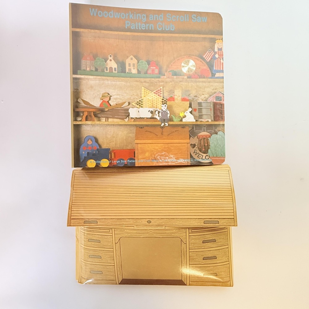 Vintage ScrollSaw Patterns Woodworking Scroll Saw Pattern Club Lot Plans Set