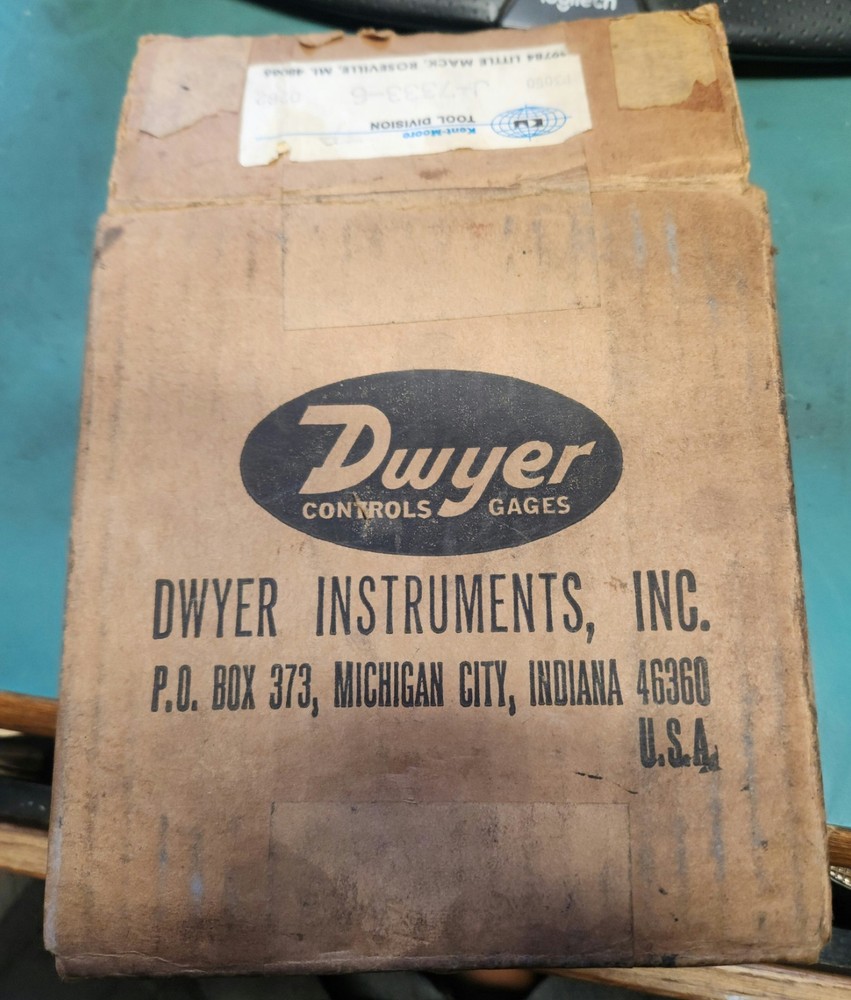 Dwyer Slack Tube Manometer