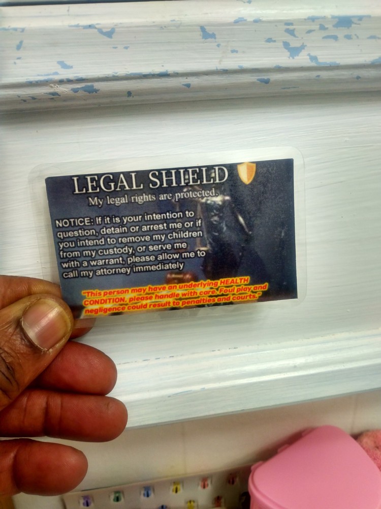Legal Shield Card 🛡️