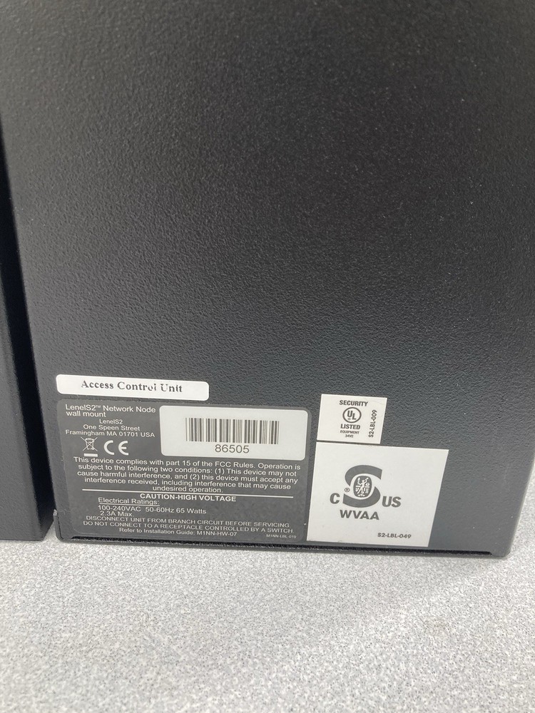 LENEL S2 LBL 049 Network Node server Wall Mount Enclosure NEW