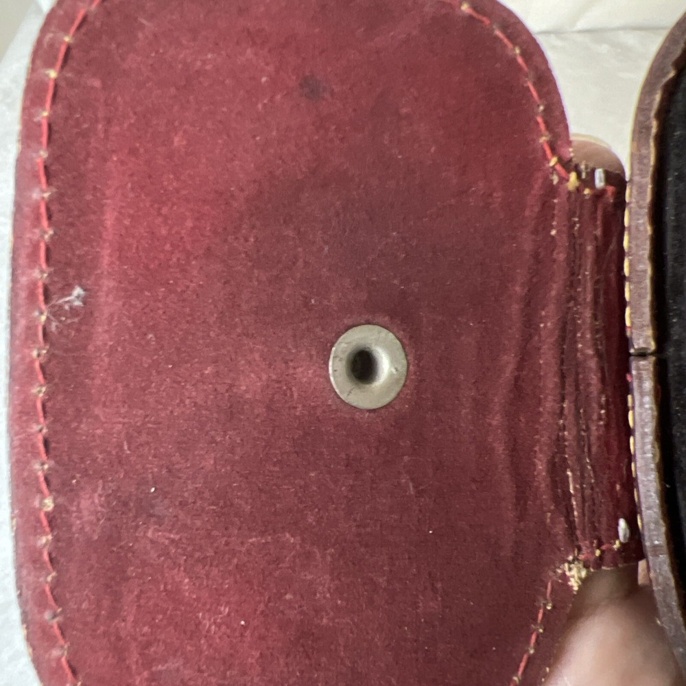 Vintage Weston Master II Model 735 UNIVERSAL EXPOSURE METER Leather Case Untes