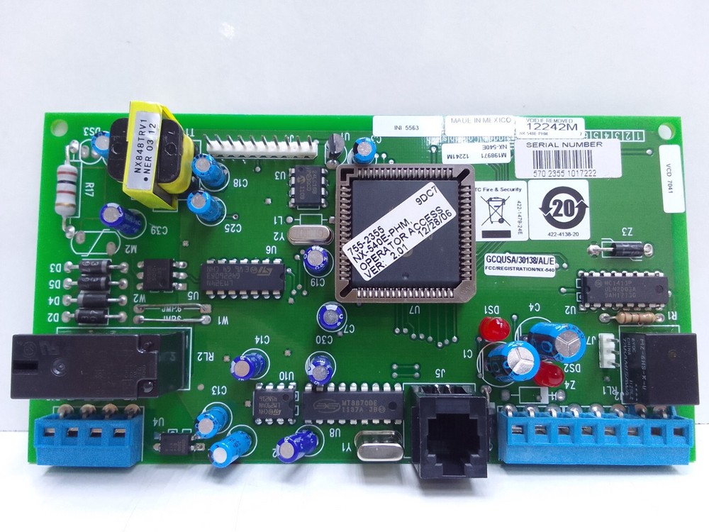 GE / INTERLOGIX NX-540E / OPERATOR ACCESS MODULE