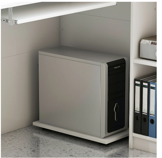 Desk Reception Office Counter Drawer Table Shelf Lockable Modern Checkout Front