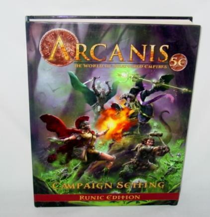 Arcanis - Campaign Setting (5E) Shattered Empires D&D RPG (EX) Runic Edition