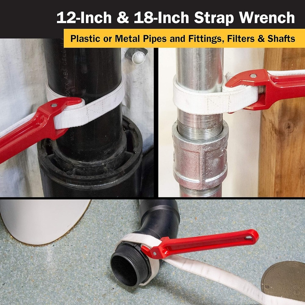 Titan 21316 18in. Strap Wrench