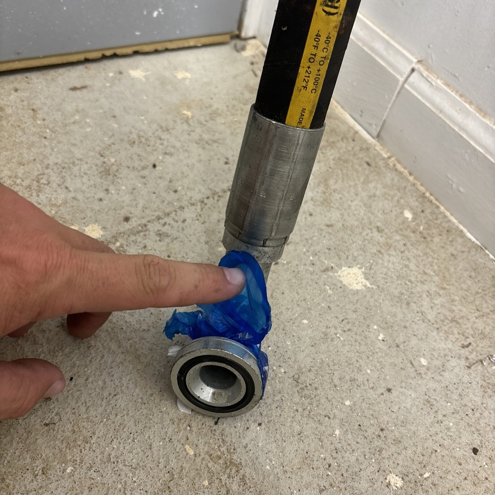 1” Hydraulic Hose 42MPa 6000 PSI ..about 48” +
